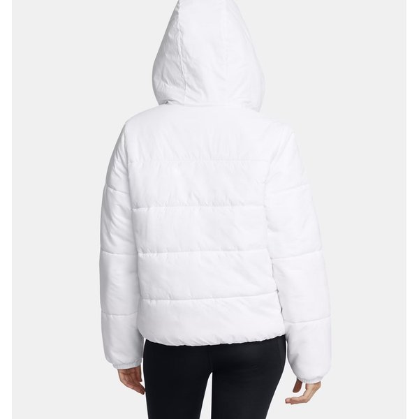 Kurtka puchowa damska LW Insulated Under Armour - White/Black