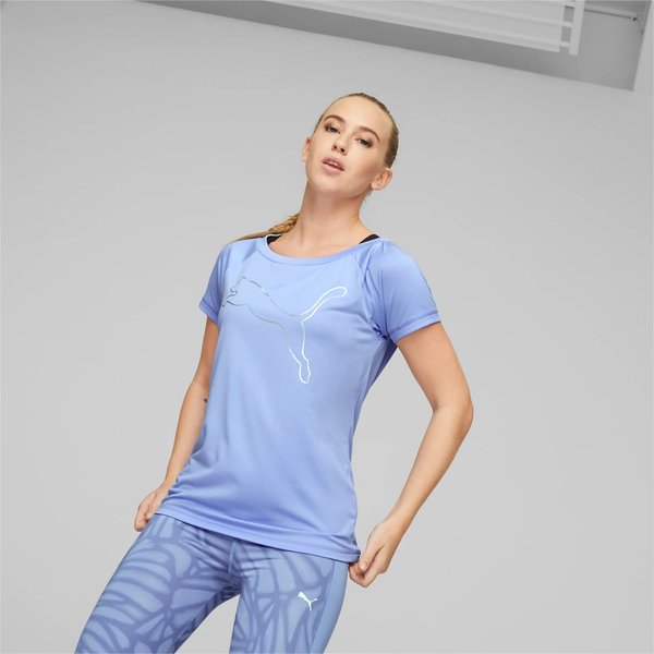 Koszulka damska Train Favorite Jersey Cat Puma - electric tee