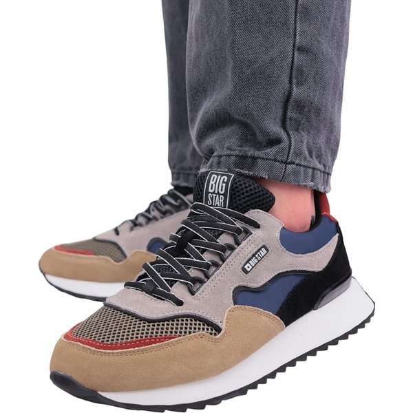 Buty BG2302M Big Star - czarne/szare