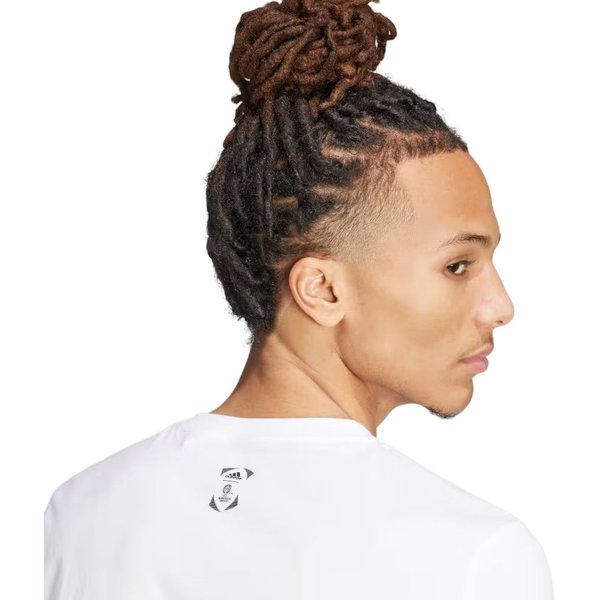 Koszulka męska Euro24 Adidas - biała