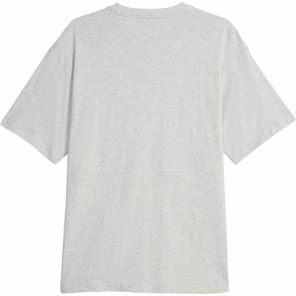 Koszulka męska Power Colorblock Tee Logo Puma - szary