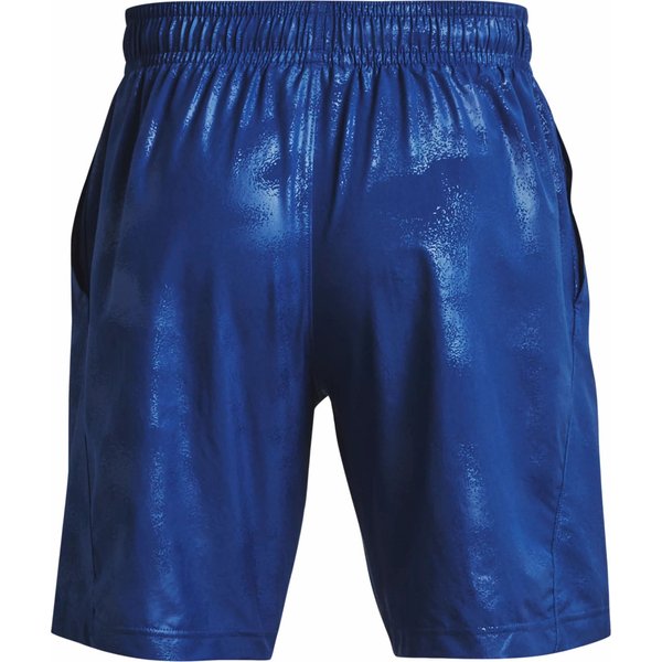 Spodenki męskie Woven Emboss Training Under Armour - Blue Mirage / Black