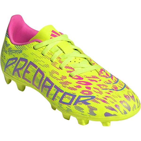 Buty piłkarskie, korki Predator Club FG/MG Jr Adidas - yellow