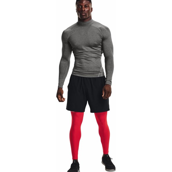 Longsleeve męski HeatGear Armour Comp Mock Under Armour - szara