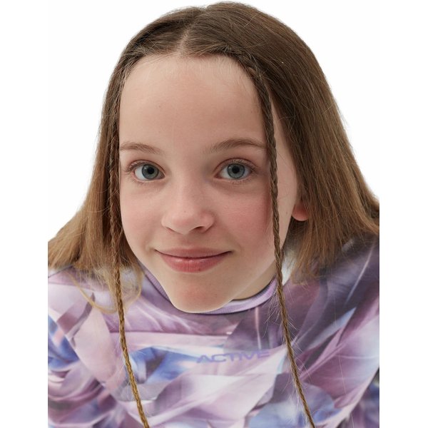 Bluza dziewczęca 4FJSS23TSWSF276 4F - multikolor allover