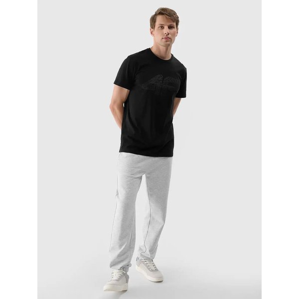 Koszulka męska TTSHM2004 4F - głęboka czerń