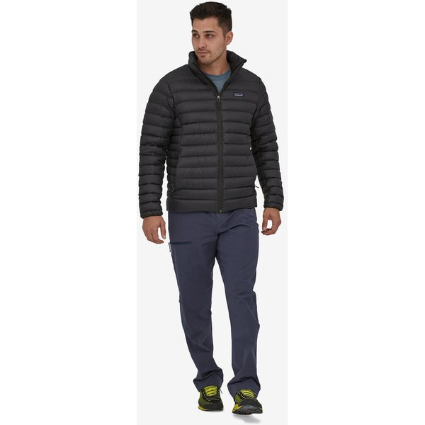 Kurtka puchowa męska Down Sweater Recycled Patagonia - czarny