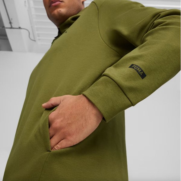 Bluza męska RAD/CAL Half Zip Puma - Mineral Gray