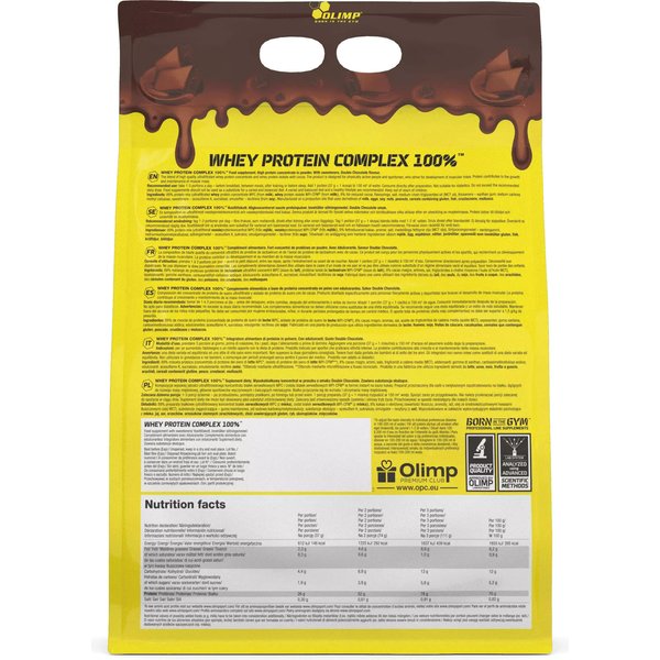 Whey Protein Complex 100% 2270g podwójna czekolada Olimp