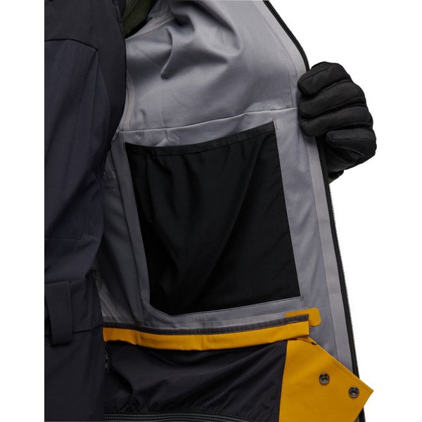 Kurtka narciarska męska Recon Stretch Pro Shell Black Diamond - Tundra-Amber
