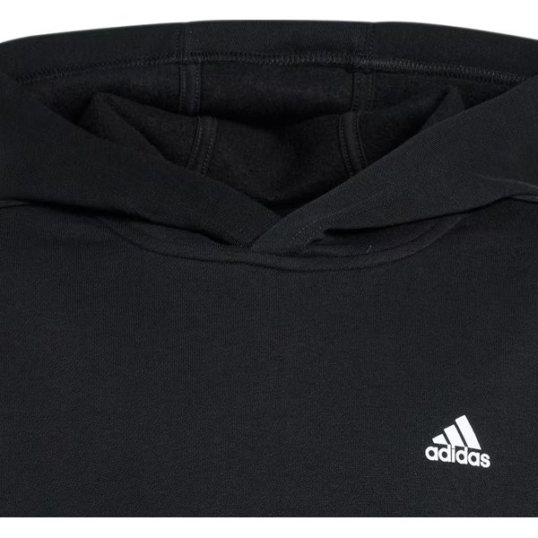 Bluza juniorska Essentials Small Logo Feel Cozy Fleece Adidas - Black