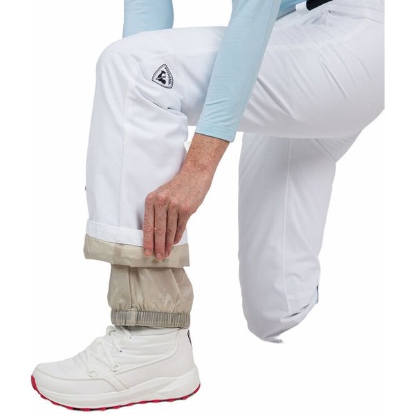 Spodnie narciarskie damskie Staci Rossignol - białe