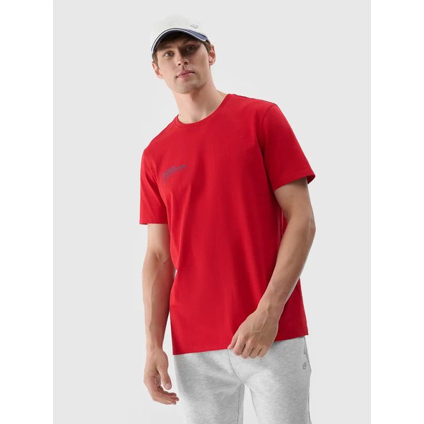 Koszulka męska TTSHM2061 4F - czerwony