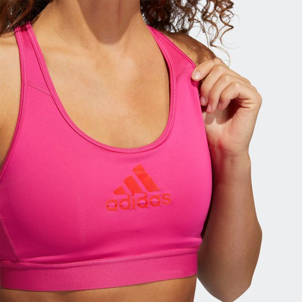 Biustonosz sportowy Don't Rest Alphaskin Adidas - różowy