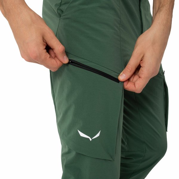 Spodnie trekkingowe męskie Puez Durastretch Cargo Salewa - java blue