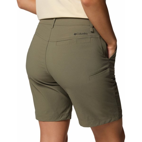Spodenki trekkingowe damskie Leslie Falls Long Short II Columbia - Stone Green