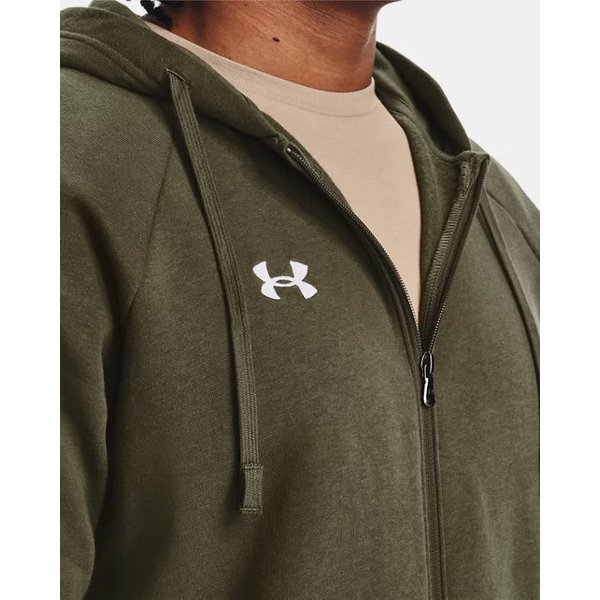 Bluza męska Rival Fleece Hoodie Under Armour - zielona