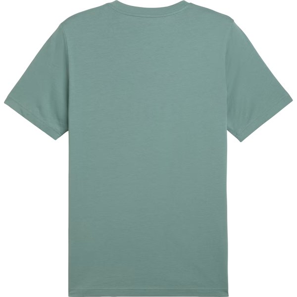 Koszulka męska Essentials 2 Colour No.1 Logo Puma - Green Moon