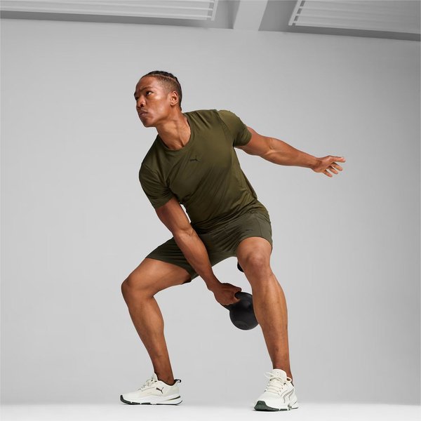 Koszulka męska M Cloudspun Soft Tee Puma - Dark Olive