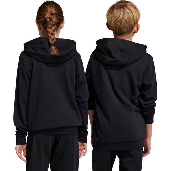 Bluza juniorska Big Logo Essentials Cotton Hoodie Adidas - czarna