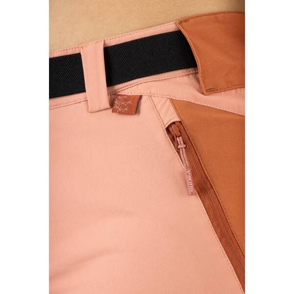 Spodnie trekkingowe damskie Bamboo Sequoia Viking - pomarańczowy