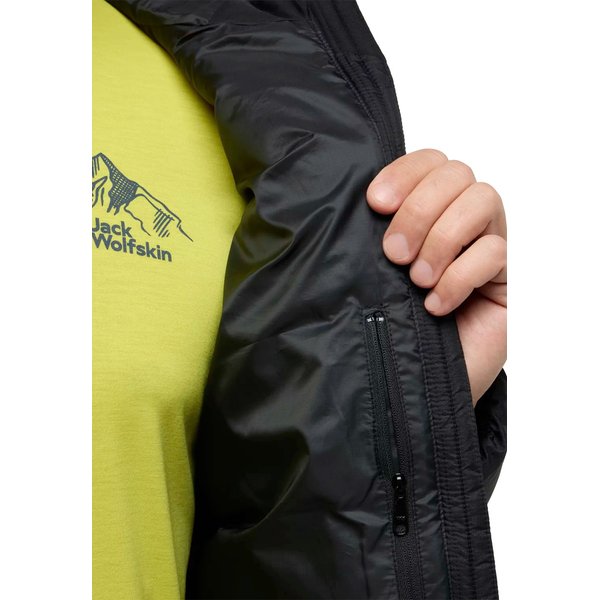 Kurtka puchowa męska Nebelhorn Down Hoody Jack Wolfskin - black