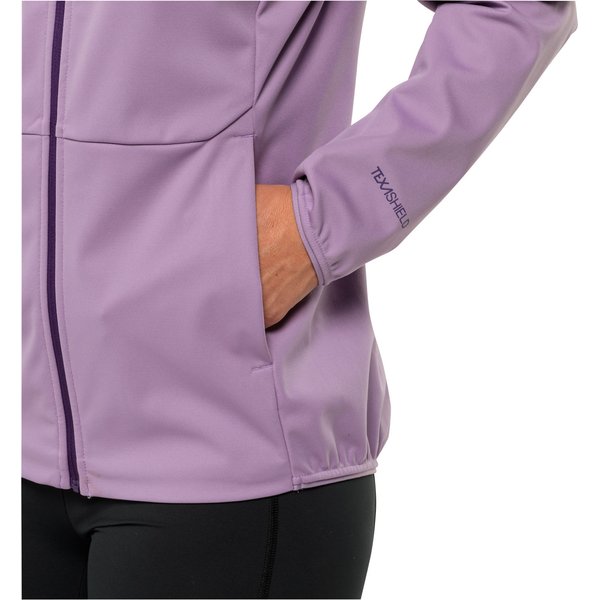 Kurtka damska Feldberg Hoody Jack Wolfskin - fioletowa