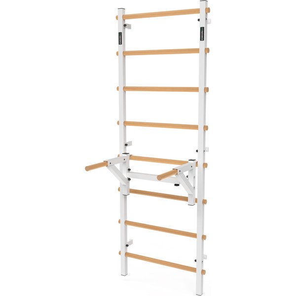 Drabinka z drążkiem do dipów EH-DG06 + DA30 Endorfit - biała