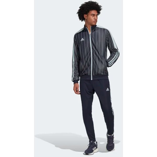 Spodnie dresowe męskie Tiro Track Adidas - granatowe