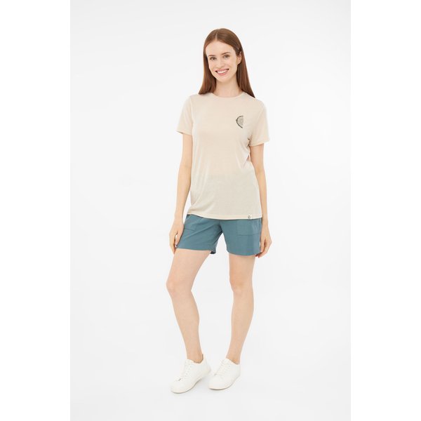 Koszulka damska Rune Bamboo Lady Viking - beżowy