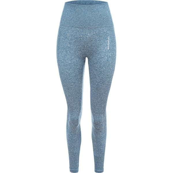 Legginsy bezszwowe damskie Allure Carpatree - Blue Melange