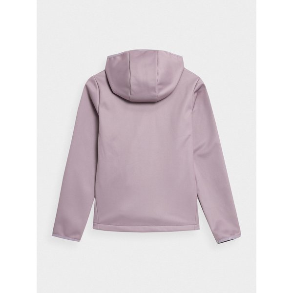 Softshell dziewczęcy 4FJSS23TSOFF042 4F - różowa