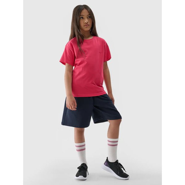 Koszulka dziewczęca TTSHF2326 4F - fuksja