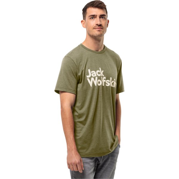 Koszulka męska Brand Jack Wolfskin - bay leaf