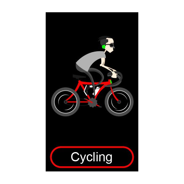 Zegarek sportowy Smartband FW34 Silver MaxCom