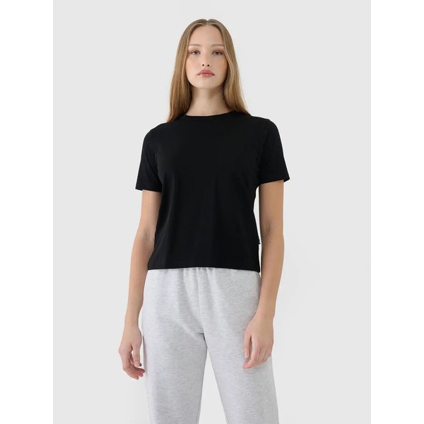 Koszulka damska TTSHF1991 4F - głęboka czerń