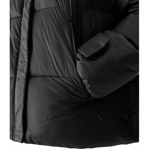 Kurtka puchowa damska 4FAW23TDJAF231 4F - głęboka czerń