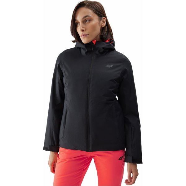Kurtka narciarska damska 4FAW23TJACF120 4F - czarny
