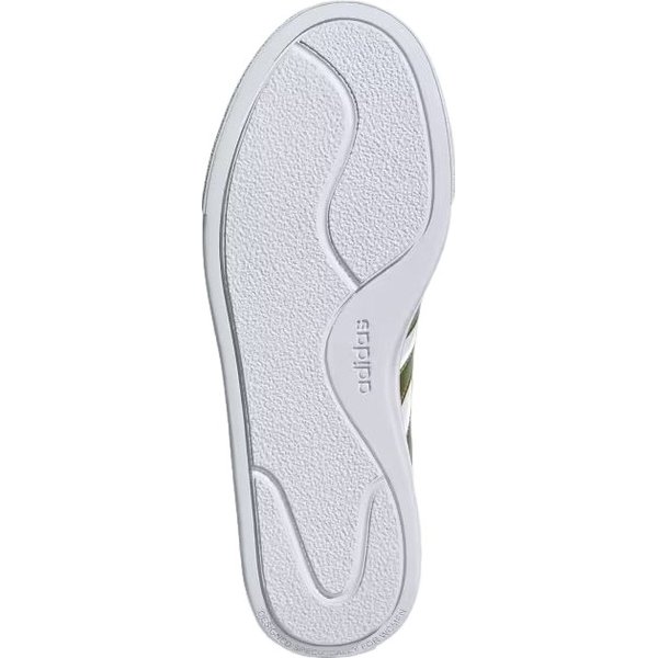 Buty Court Platform Wm's Adidas - Cloud White/Gold Metallic/Orbit Grey