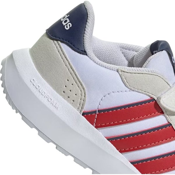 Buty Run 60S Jr Adidas - Cloud White/Collegiate Red/Dark Blue