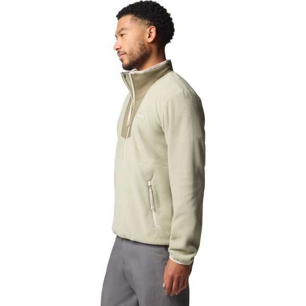 Bluza polarowa męska Sequoia Grove Half Zip Fleece Columbia - Safari/Stone Green