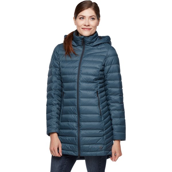 Płaszcz puchowy damski Access Full Lenght Down Black Diamond - azurite