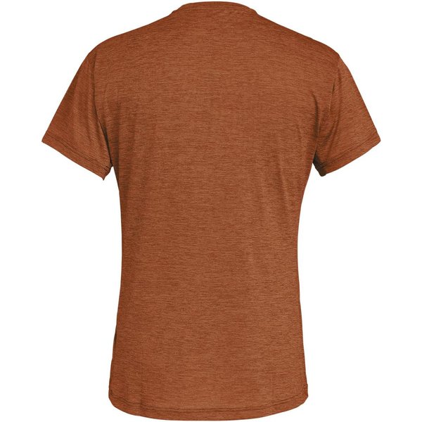 Koszulka męska Puez Melange Dry S/S Tee Salewa - bombay brown melange