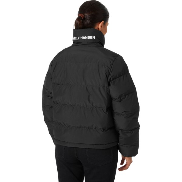 Kurtka puchowa dwustronna damska YU 23 Reversible Puffer Helly Hansen - Black/white