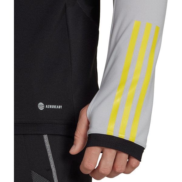 Bluza męska Tiro 23 Competition Training Top Adidas - czarno-szara