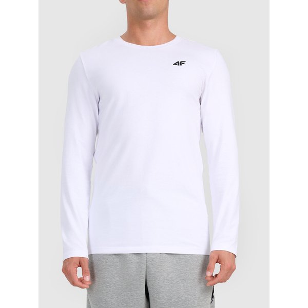 Longsleeve męski M611 4F - biały