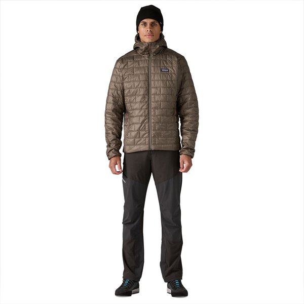 Kurtka puchowa męska Nano Puff Hoody Patagonia - Marlow Brown