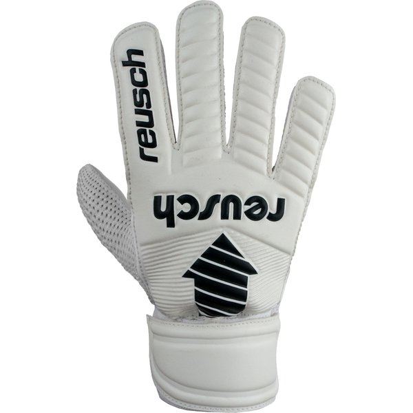 Rękawice bramkarskie juniorskie Legacy Arrow Solid Reusch - white