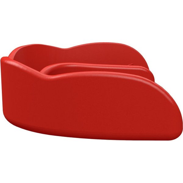 Szczęka bokserska, ochraniacz na zęby Mouthguard Basic Dunc - red