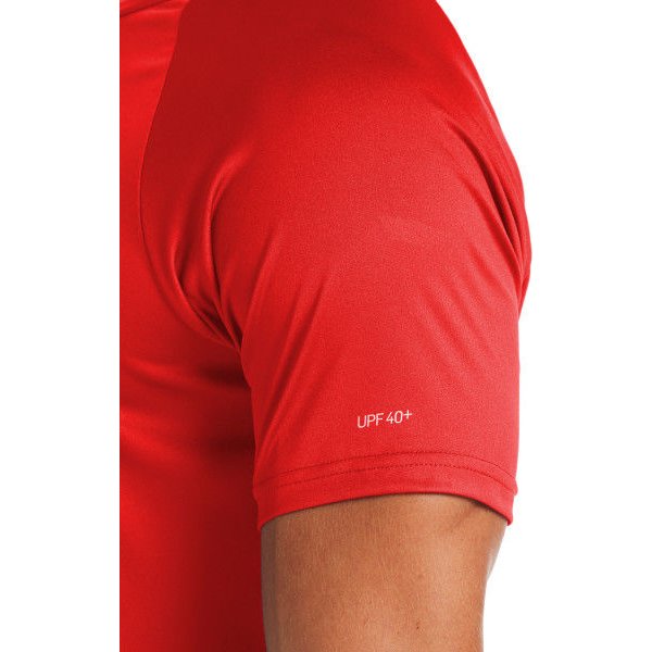 Koszulka męska Hydroguard Nike Swim - czerwona